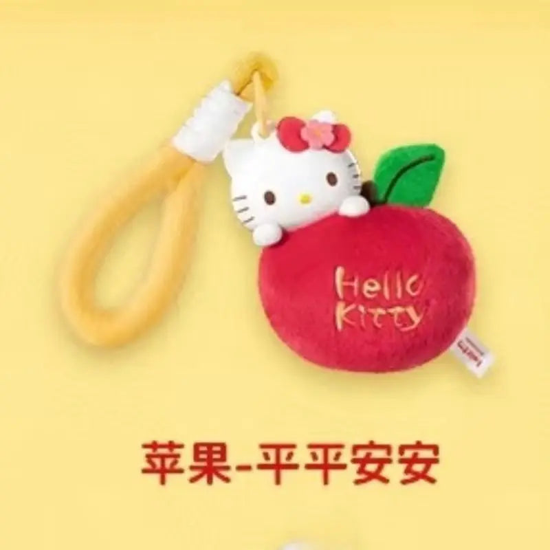 Genuine Hellokitty Happy New Year Series Blind Box Cute Lucky Aromatherapy Pendant Dolls Kitty Mystery Box Toys Birthday Gift