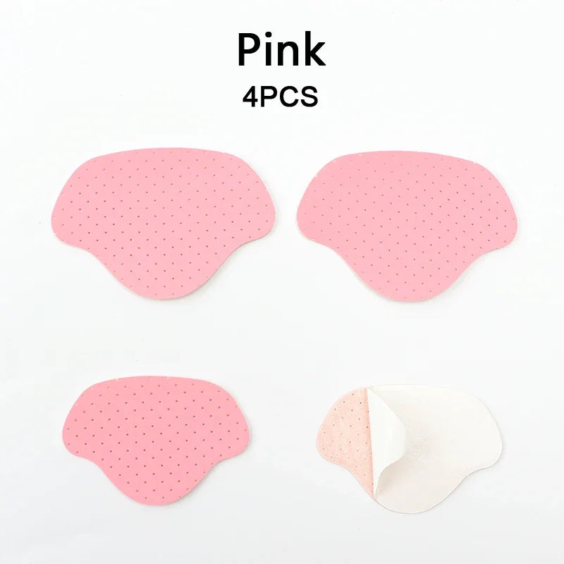 4PCS Heel Repair Subsidy Sticky Shoes Hole Sneakers Insoles Patch Heel Pads Heels Sticker Protector Foot Care Anti-Wear Inserts