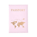 Slim Passport Holder Cove Map PU Passport Holder Travel Essential Cruise Must Have Passport Holders Portable for All Country