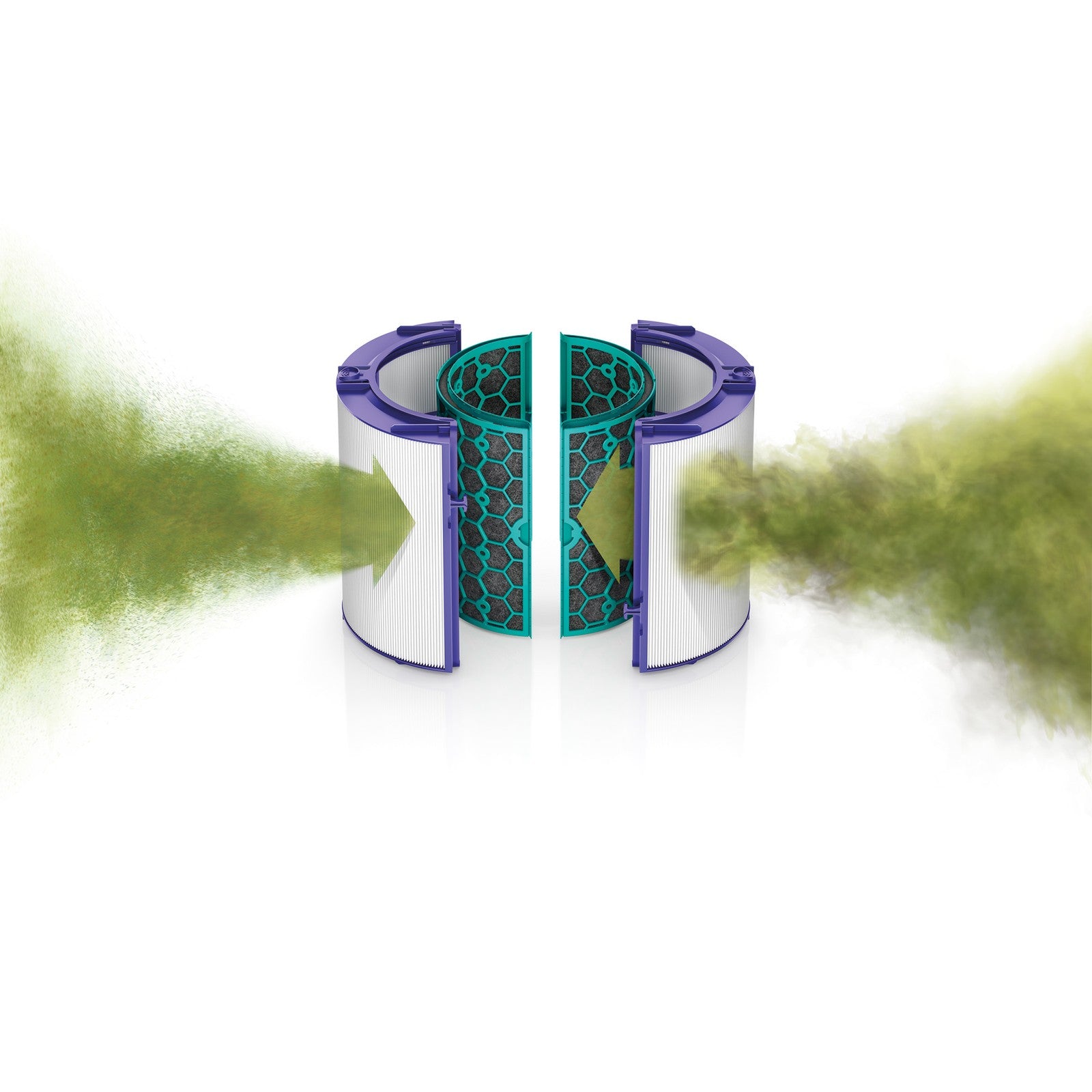 Dyson TP4A Pure Cool™ tower purifier fan | White/Silver | Refurbished